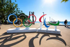 Olympic and Paralympic symbols representing the Brisbane 2032 Games
